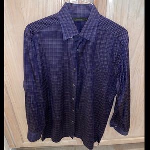 Ermenegildo Zegna Mens XL Button Down